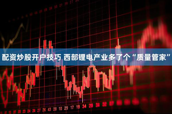 配资炒股开户技巧 西部锂电产业多了个“质量管家”